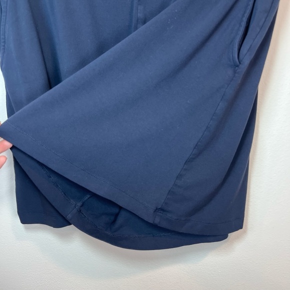 J. Jill Wearever Collection Womens Pull On Shorts Navy Blue Pockets Casual Large - Picture 5 of 10